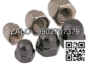 Đai ốc mũ Inox M8 - 10Chiếc/Gói