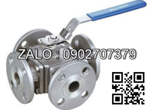 Van bi Inox ren trong 4 ngã DN33