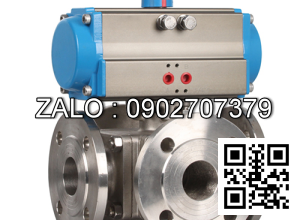 Van bi Inox ren trong ỏ giữa 4 ngã DN100