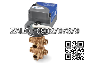 Van bi Inox ren ngoài ỏ giữa 6 ngã DN50