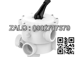 Van bi nhựa PVC ren trong và ren ngoài 4 ngã DN8