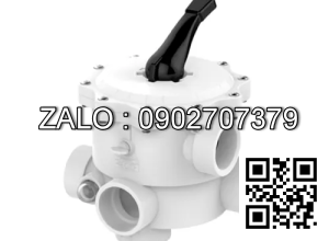 Van bi nhựa PVC ren trong và ren ngoài 4 ngã DN80