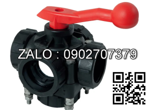 Van bi thau ren ngoài 4 ngã DN8