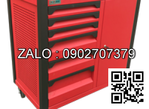 Tủ dụng cụ 7 ngăn mẫu 1 kèm hộc có khóa OKASU N1T1RD7