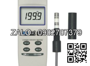 Đo độ dẫn điện Lutron CD-4306 (200 mS)