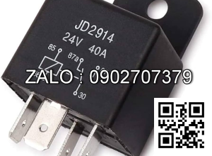 Relay, type: JD2914, 24V/30A