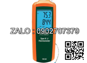 MÁY ĐO NHIỆT ĐỘ KIỂU K/J Extech TM100