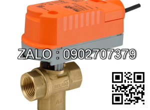 Van bi thau điều khiển khí nén rắc co 3 ngã DN33