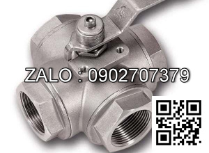 Van Inox 4 ngã ren trong Ø 27