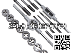 Bộ taro tạo ren 20 chi tiết Loại Tốt - Bộ tay quay taro ren trong và ngoài