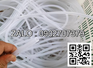 Ống Silicon Trắng Trong, Trắng Đục Chịu Nhiệt 19Mm, 22Mm