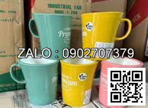 Ly Nhựa Cách Nhiệt Thailan-Pioneer 470ml ( vàng, hồng, lá)