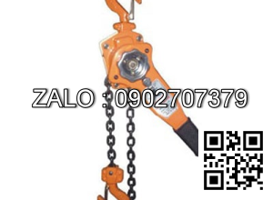 Palang xích lắc tay Kawasaki 1 tấn 1.5 m