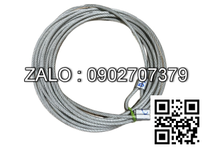 Dây cáp bọc nhựa chiều dài 5m sợi to