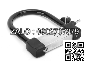 Khóa chữ U báo động âm thanh chống trộm LK605 (đen)