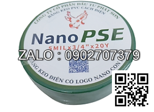 Băng keo điện NANO 5MILx3/4x20Y