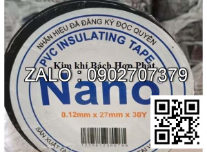 Băng keo điện NANO 5MILx3/4x30Y