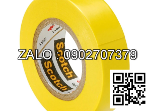 Băng keo điện màu Vàng 3M 35 Yellow (19mm x 20m dài)
