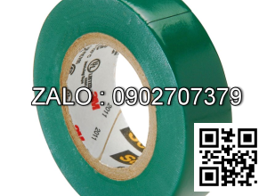 Băng keo điện màu Xanh lá cây 3M 35 Green (19mm x 20m dài)