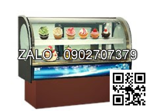 TỦ MÁT TRƯNG BÀY BÁNH KEM 500 LÍT SNOW VILLAGE DG-1800FY