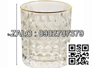 Ly kim cương bầu thấp 621-1 Elegant