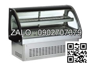 Tủ trưng bày bánh kính cong Okasu OKS-18SS-2
