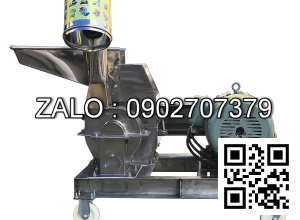 Máy nghiền buồng đập 14 có giá bắt động cơ MN14