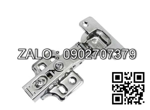 Bản lề giảm chấn inox 304 Ivan 01618.001 thẳng