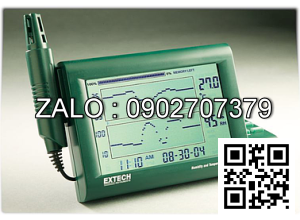 Bộ ghi dữ liệu có hiện thị đồ thị Extech RH520A-240
