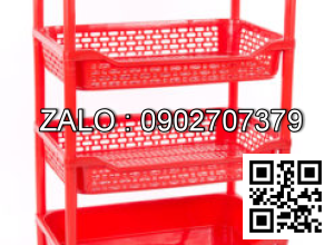 Kệ Chén Lớn Duy Tân 4 Tầng- Kích Thước 63.5 X 40 X 105 Cm