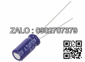 Tụ điện DC 4,7µF. 50VDC