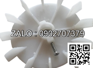Cánh quạt làm mát motor bằng nhựa 1 pha