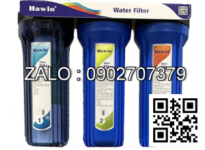 Bộ lọc nước sinh hoạt 3 cấp Hawin