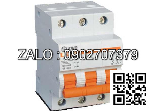 MCB 3P 63A 6kA SC68N/C3063 Sino