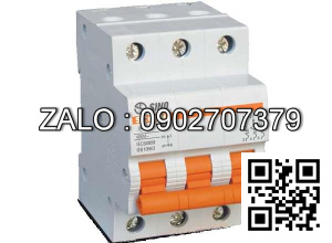 MCB 3P 10A 6kA SC68N/C3010 Sino