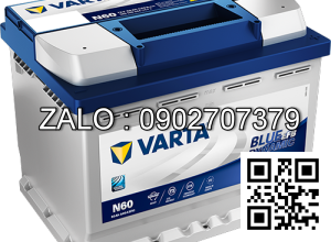 Bình ắc quy Varta khô DIN 54313 (43ah-12v) trái