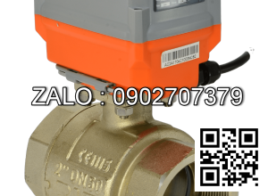 Van bi điện điều khiển thau không ren 2 ngã DN150