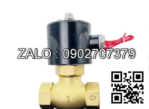 Van bi thau lắp ren ngoài 2 ngã DN80