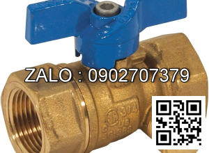 Van khóa nước thau tay vặn Inox màu trắng 114