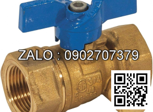 Van khóa nước thau tay vặn Inox màu trắng 160