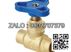 Van khóa thau răng trong RT tay gạt màu xanh 200