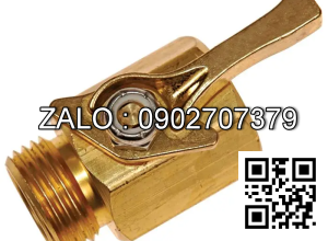 Van khóa thau răng trong RT tay gạt màu đỏ 160