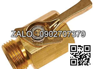 Van khóa thau răng trong RT tay gạt màu đỏ 168