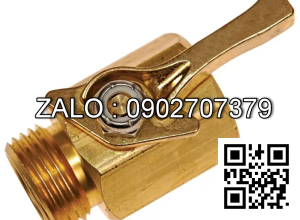 Van khóa thau răng trong RT tay gạt màu đỏ 200