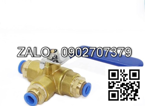 Van khóa thau răng trong RT tay gạt Inox màu trắng 140