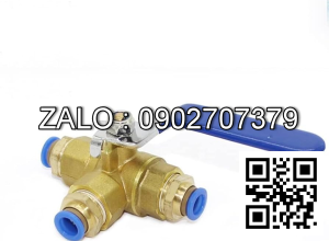 Van khóa thau răng trong RT tay gạt Inox màu trắng 168