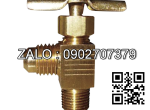 Van khóa thau răng trong RT tay gạt thau màu đỏ 114