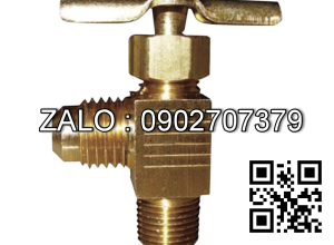 Van khóa thau răng trong RT tay gạt thau màu đỏ 140