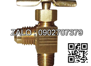 Van khóa thau răng trong RT tay gạt thau màu đỏ 168