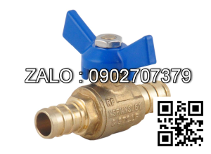 Van khóa thau tay gạt Inox màu trắng 200